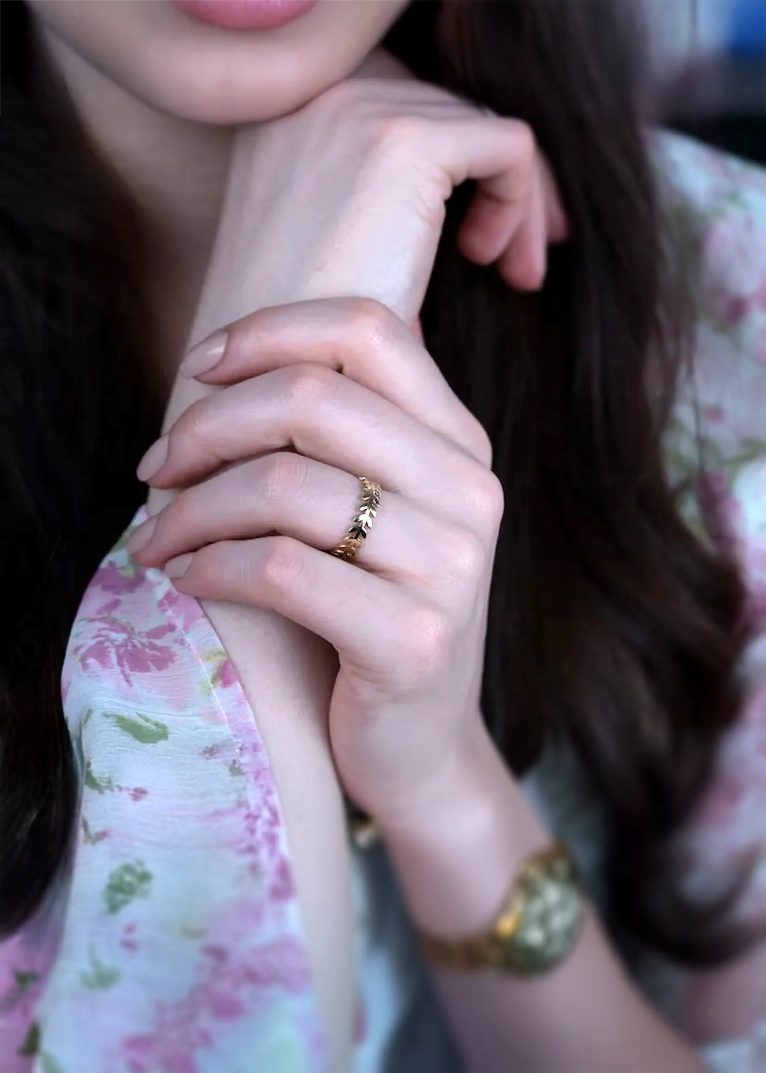 Diana's Triumph – 14K Goldring