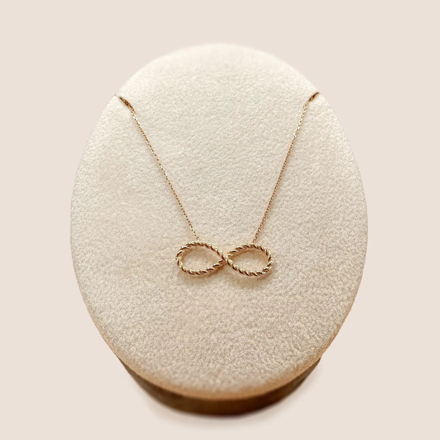 Infinity Goldanhänger - 14 Karat- endlos Goldanhänger - Anadolu Juweliere